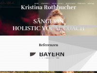 kristina-rothbucher.com Webseite Vorschau