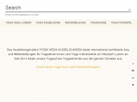 yoga-veda-ausbildungen.ch Webseite Vorschau