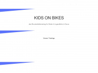 kidsonbikes.ch Webseite Vorschau