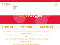 anti-ärger.com Webseite Vorschau