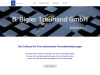 bigler-treuhand.ch Webseite Vorschau