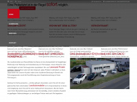 leoautomobile.ch Webseite Vorschau