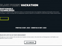 blackforesthackathon.de Webseite Vorschau