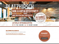 platzhirsch-pforzheim.de Webseite Vorschau
