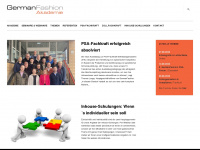 germanfashion-akademie.de Webseite Vorschau