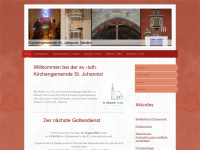 stjohannis.com Webseite Vorschau