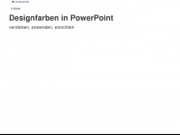 designfarben-powerpoint.de Webseite Vorschau