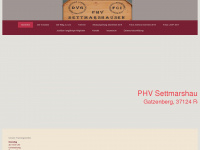 phv-settmarshausen.com Webseite Vorschau