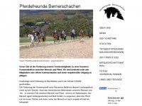 pferdefreundebernerschachen.ch Webseite Vorschau