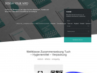 designyourwipe.com Webseite Vorschau