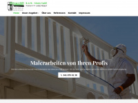 maler-schulergmbh.ch Webseite Vorschau
