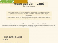 ruhe-auf-dem-land.de Webseite Vorschau