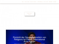 religionsforpeace-deutschland.de Webseite Vorschau
