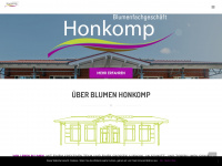 blumen-honkomp.de Webseite Vorschau