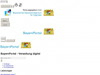 bayernportal.de Webseite Vorschau