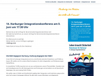 harburger-integrationsrat.de Webseite Vorschau