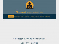 pc-assistent.at Webseite Vorschau