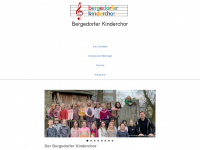 bergedorfer-kinderchor.de Webseite Vorschau
