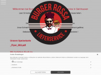 burger-rossa.de Webseite Vorschau