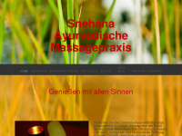 snehana-ayurveda-massage.de Webseite Vorschau