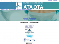 ata-ota.org Webseite Vorschau