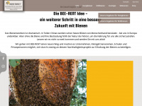 bee-rent.com Webseite Vorschau