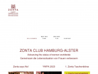 zonta-hamburg-alster.de Webseite Vorschau