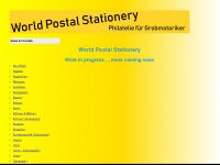 world-postal-stationery.de Webseite Vorschau