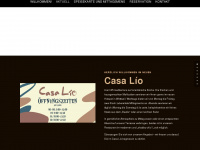 casa-lio.ch Webseite Vorschau