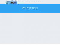 archeodivers.ch Webseite Vorschau