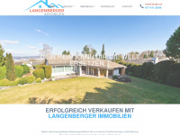 langenberger-immobilien.ch Webseite Vorschau