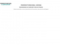 perspektivwechsel-corona.de Webseite Vorschau