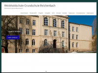 weinholdschule-grundschule.de Webseite Vorschau