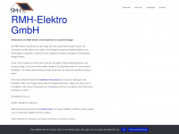 rmh-elektro.at Webseite Vorschau