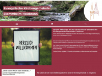 kirche-stammheim-holzbronn.de Webseite Vorschau
