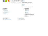 sebastian-kreiner.de Webseite Vorschau