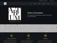 artum-immobilien.de Webseite Vorschau