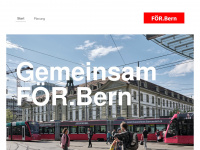 foer-bern.ch Webseite Vorschau