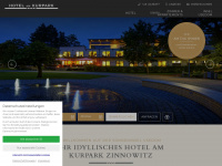 zinnowitz-hotel.de Webseite Vorschau