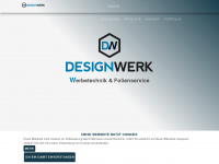 designwerk-werbung.de Webseite Vorschau