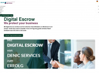 escrow-digital.de Webseite Vorschau