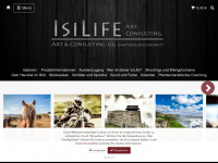 isilife-art.com Webseite Vorschau