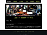 vectorsjazzcollective.com Webseite Vorschau