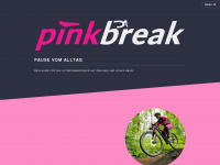 pinkbreak.ch Webseite Vorschau