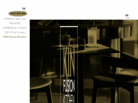 kin-restaurant.de Webseite Vorschau