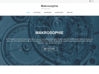 makrosophie.de Webseite Vorschau