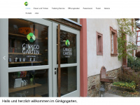 cafe-ginkgogarten.de Webseite Vorschau
