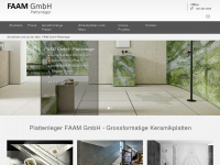 faam-plattenleger.ch Webseite Vorschau