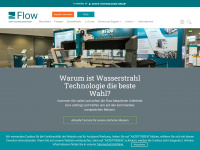 flowwaterjet.de Webseite Vorschau