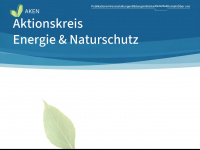 energie-naturschutz.de Webseite Vorschau